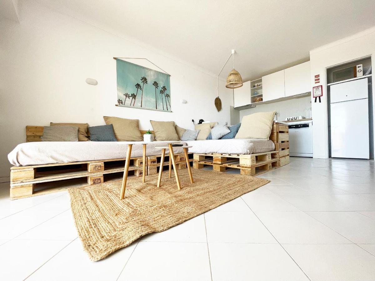 Panoramic Seaview - 2 Bedroom, Main Ave, 15 Min Walk Beach, Workspace Albufeira Bagian luar foto