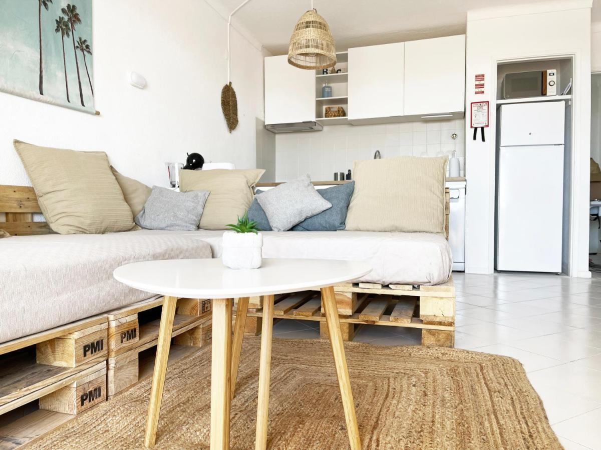 Panoramic Seaview - 2 Bedroom, Main Ave, 15 Min Walk Beach, Workspace Albufeira Bagian luar foto