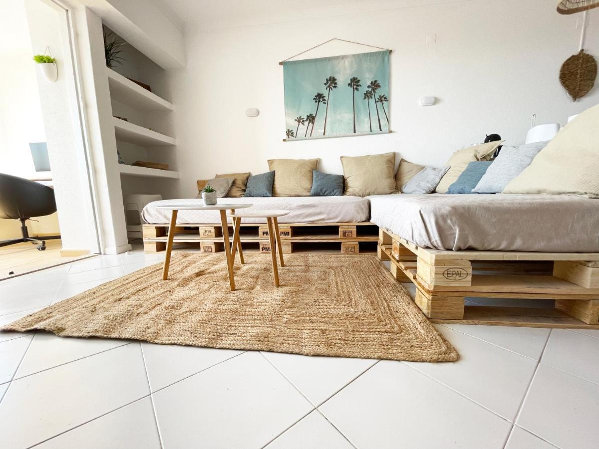 Panoramic Seaview - 2 Bedroom, Main Ave, 15 Min Walk Beach, Workspace Albufeira Bagian luar foto